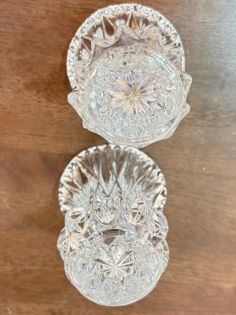 Stunning Lead Crystal Candle Holders